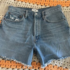 AGOLDE denim shorts